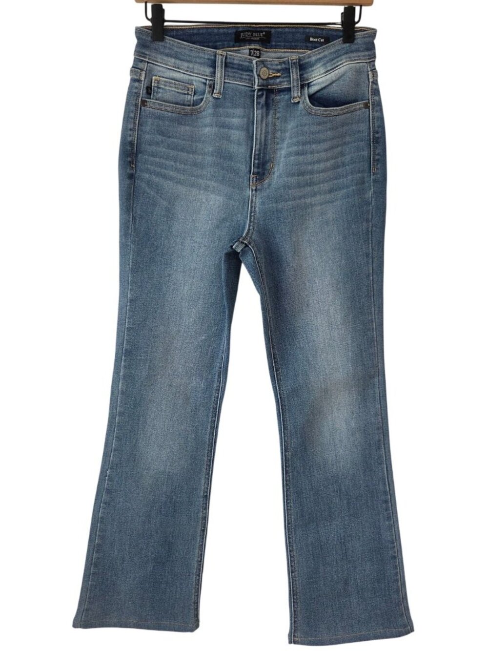 Judy Blue Boot Cut Jeans Light Wash Stretch Women's 7/28 (Lot 1)